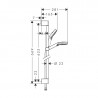 Hansgrohe ECOSTAT sprchový SET 2v1 termostatická batéria 13211000 so sprchovým setom 2jet 65cm 26534400 chróm, 433151