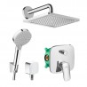 Hansgrohe Crometta E sprchový systém 240 1jet s pákovou batériou chróm, 27957000SET