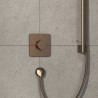 HANSGROHE ShowerSelect Comfort Q batéria sprchová podomietková termostatická pre 1 spotrebič kartáčovaný bronz 15581140