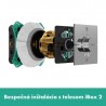 HANSGROHE DuoTurn E batéria sprchová podomietková pre 1 spotrebič kartáčovaný bronz 75617140