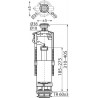 Alca vypúšťací ventil k WC kombi so STOP tlačítkom, A2000-CHROM