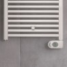 ZEHNDER AURA - elektrický radiátor 1540 x 600 mm s vykurovacou tyčou 1000W RAL 9016 biela lesklá, PBEZ-150-60/MQ