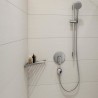 Hansgrohe AddStoris polička rohová do sprchy, chróm, 41741000