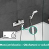 Hansgrohe Vernis Shape páková vaňová batéria na stenu, chróm, 71450000