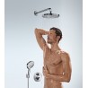 Hansgrohe sprchový držiak Porter´S lesklý matná biela, 28331700