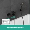 Hansgrohe Vernis Shape páková vaňová batéria na stenu, matná čierna, 71450670