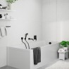 Hansgrohe Vernis Shape vaňový výtok matná čienra 71460670