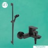 Hansgrohe REBRIS S set 2v1 vaňová batéria 72440670 so sprchovým setom Pulsify 24171670 matná čierna 442603