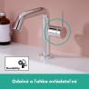 HANSGROHE Tecturis S 110 batéria umývadlová stojanková, CoolStart, EcoSmart+, chróm 73321000