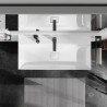 Hansgrohe Xevolos E umývadlo 1000 x 480 mm s otvorom pre batériu bez prepadu, SmartClean, biela, 61100450