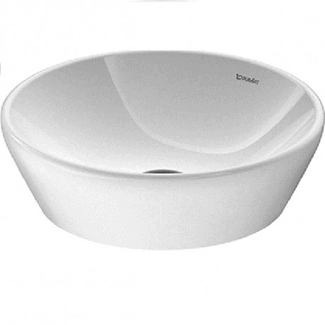 Duravit D-Neo umývadlová misa, priemer 400 mm, s WonderGliss, biela 23714000701