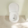 Villeroy&Boch O.Novo set 2v1 závesné WC 36 x 56 DirectFlush + sedátko so SoftClosing a QuickRelease biele Combi-Pack 5660HR01