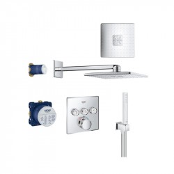 Grohe Grohtherm SmartControl sprchová súprava s termostatom pod omietku, 310 mm, 2 prúdy, chróm 34706000