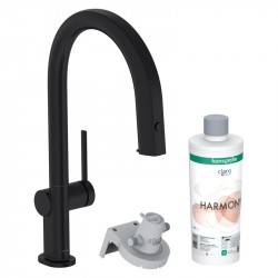 HANSGROHE Aqittura batéria drezová FilterSystem 210 sBox + štartovacia sada matná čierna 76800670