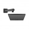 Hansgrohe Vernis Shape horná sprcha 230 1jet 26281000 + rameno 240mm matná čierna, 427645