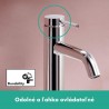 HANSGROHE Tecturis S 80 batéria umývadlová stojanková, CoolStart, EcoSmart+, chróm 73301000