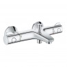 Grohe GROTHERM nástenný set 2v1, vaňová termostatická batéria GROHTHERM 800 s vaňovým setom chróm, 27459000,34567000