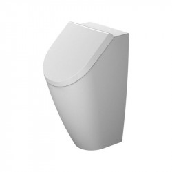 DURAVIT ME By Starck 30 x 35 cm pisoár Rimless, verzia pre kryt, zadný prívod, bez mušky, biely s Hygiene Glaze 2812302000