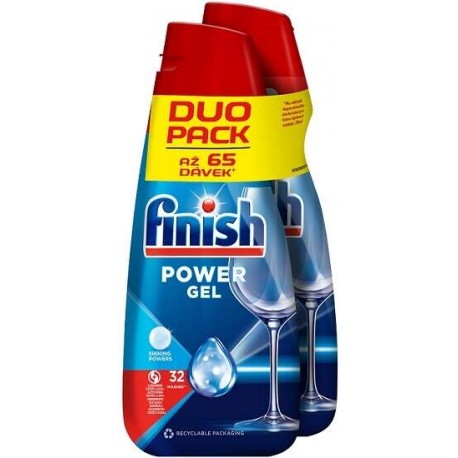 Finish power gél do umývačky 2x650ml