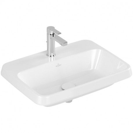 Villeroy & Boch ARCHITECTURA umývadlo zápustné 60 x 45 cm biela CeramicPlus, 5A6761R1