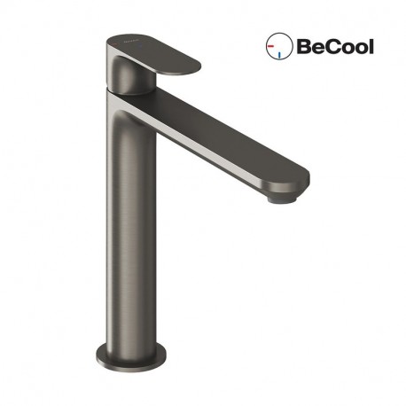 RAVAK ELEGANTA batéria umývadlová BeCool 220 mm bez výpuste graphite br. X070416