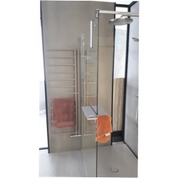 HÜPPE SELECT+ SW1200 stena bočná samostatne stojaca 2000 x 1200 x 8 mm SL0305087322 - ROZBALENÝ TOVAR