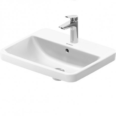 Duravit No.1 vstavané umývadlo 545 x 435 mm, s prepadom, biela 03555500272
