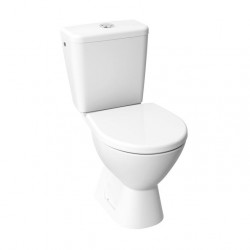 Jika Lyra plus WC kombi, zadný odpad, bočné napúšťanie, Rimless, biela H8257260002413