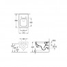 VILLEROY & BOCH Memento 2.0 závesná WC misa DirectFlush CeramicPlus so sedátkom SoftClose 4633R0R1