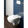 Villeroy & Boch predstenový modul ViConnect Pro S + WC misa O.NOVO DirectFlush, sedátko SoftClose, tlačítko biele