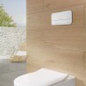 Villeroy & Boch predstenový modul ViConnect Pro S + WC misa SOGO Rim+, sedátko Slim SoftClose, tlačítko biele