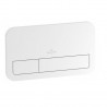 VILLEROY & BOCH ViConnect WC tlačítko 200S biele lesklé 92249068