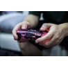 Gamepad Marvo GHOST 40, bezdrôtový, 17tl., všesmerový, priehľadný