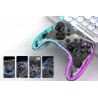 Gamepad Marvo GHOST 40, bezdrôtový, 17tl., všesmerový, priehľadný