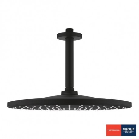 GROHE Rainshower PB 310 Mono 1jet hlavová sprcha Phantom Black 22122KF0