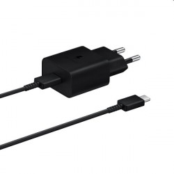 Samsung Nabíjačka s USB-C portom (15 W), s káblom, čierna