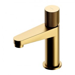 OMNIRES Contour batéria umývadlová stojanková bez výpuste brúsené zlato CT8010GLB - ROZBALENÝ TOVAR