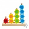 Hape E0504B navliekacie farebné tvary