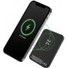 FIXED MagZen powerbank, 6 000 mAh čierna FIXZENM-6-BK