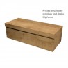 KRONZI MyVento doska pod umývadlo 120 x 8 x 50 prírodný dub Arlington MP120H3303