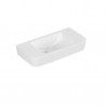 VILLEROY & BOCH O.Novo umývadielko Compact 50x25 cm, bez prepadu, bez otvoru na batériu, CeramicPlus, alpská biela 434253R1 - R