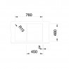 BLANCO METRA 45 S antracit 513194