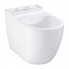 GROHE Bau Ceramic stojaca kombi WC misa Rimless, rovný odtok s nádržkou a sedátkom SoftClose SET39910000