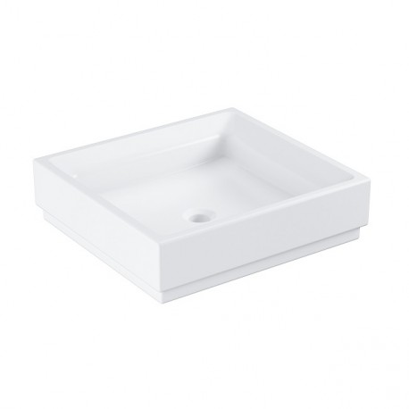 GROHE Cube umývadlo 50 x 47 cm PureGuard, bez prepadu, alpská biela 3948100H - ROZBALENÝ TOVAR