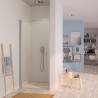 HÜPPE MyFlexPT krídlové dvere 100 cm strieborná lesklá, číre sklo s AntiPlaque, 131104092322 - ROZBALENÝ TOVAR