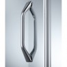 HÜPPE MyFlexPT krídlové dvere 100 cm strieborná lesklá, číre sklo s AntiPlaque, 131104092322 - ROZBALENÝ TOVAR