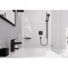 Hansgrohe Logis páková umývadlová batéria 100, EcoSmart, matná čierna 71101670