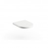 RAVAK Chrome WC sedátko Uni so SoftClose 35,4 x 42,7 x 4 cm X01549