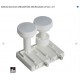 konvertor LNB GoSAT GSC-302 HD Monoblok Twin