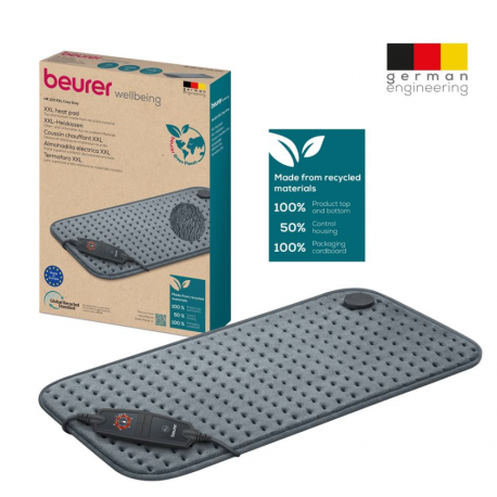 BEURER HK123XXL Cosy Grey podložka elektrická vyhrievacia
